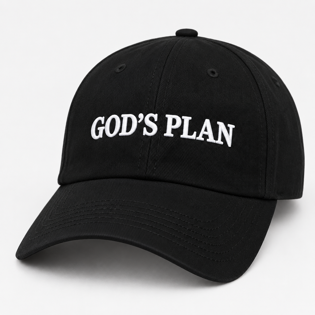 Black “GOD’S PLAN” Premium Cap