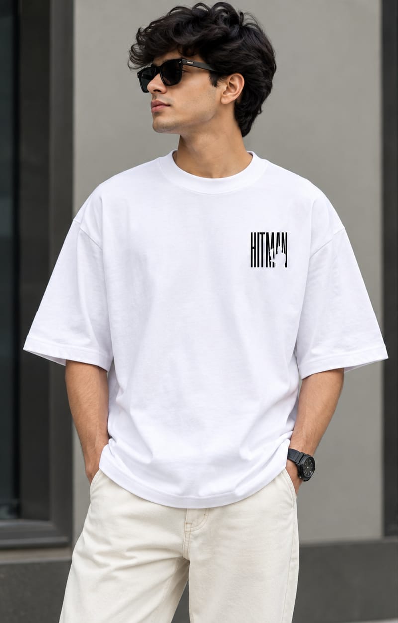 HIT-MAN Rohit Sharma Oversize T-shirt | FREE DELIVERY All over India
