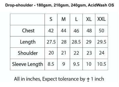 Oversize Premium T shirt of Discipline