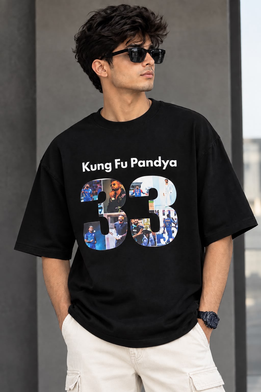 Hardik Pandya Oversize Tshirt || Free Delivery All Over India