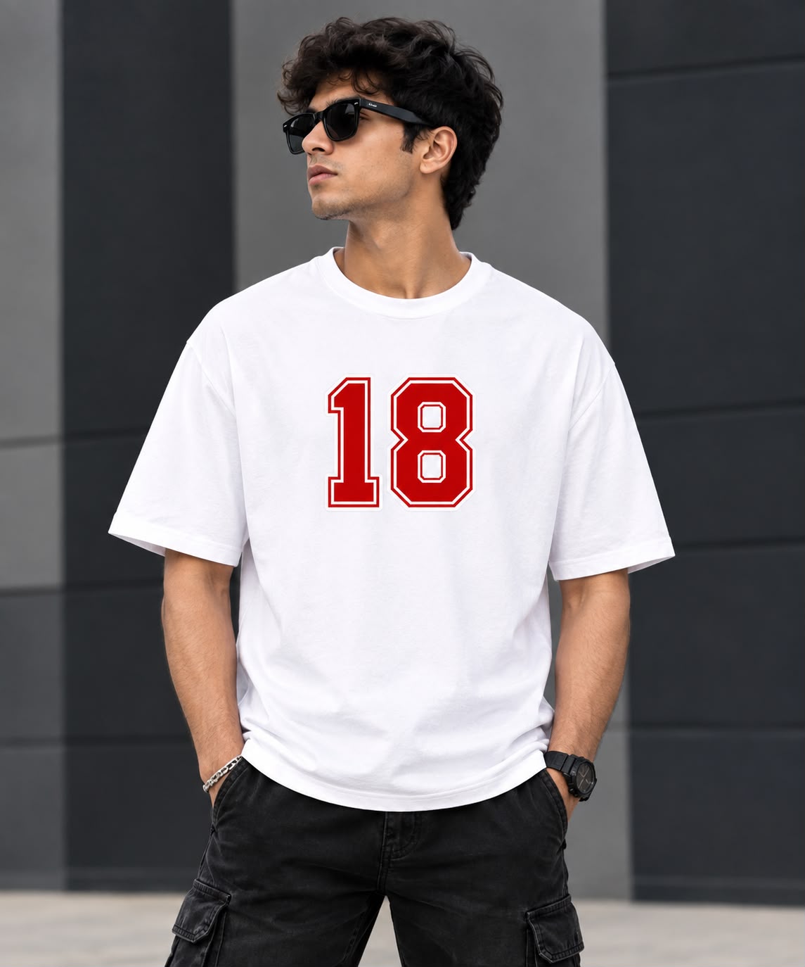 Virat Kohli’s 86th Centuries Viral oversized Tshirt  ( FREE DELIVERY )