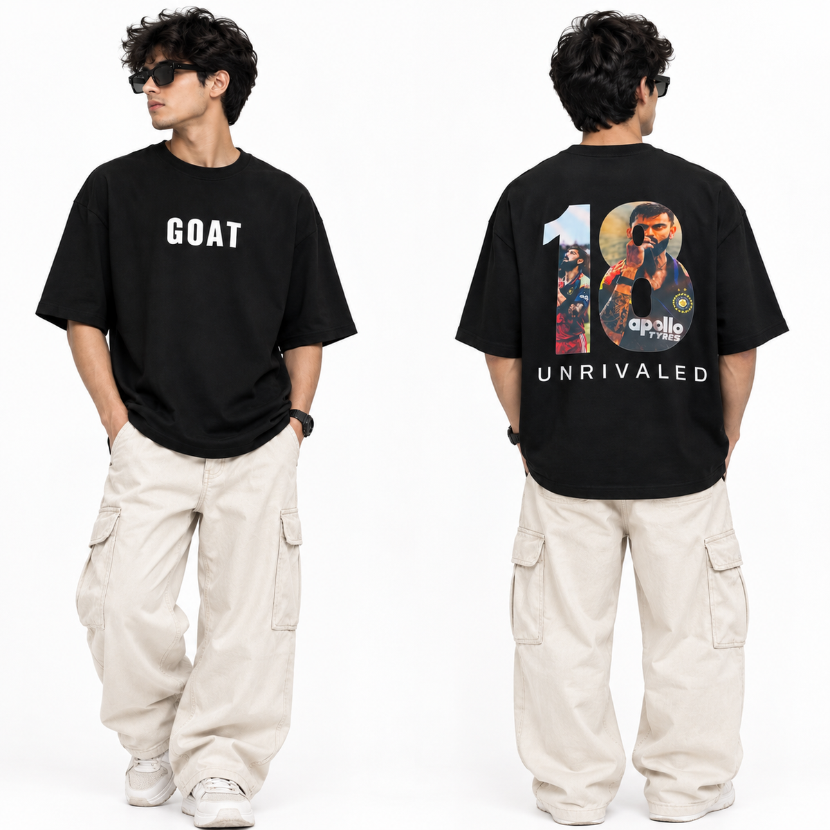 18 Virat T-shirt UNRIVALED
